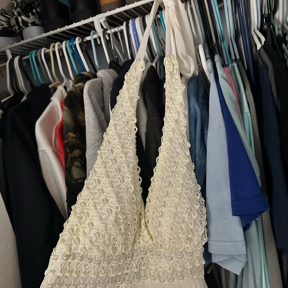White wedding dress